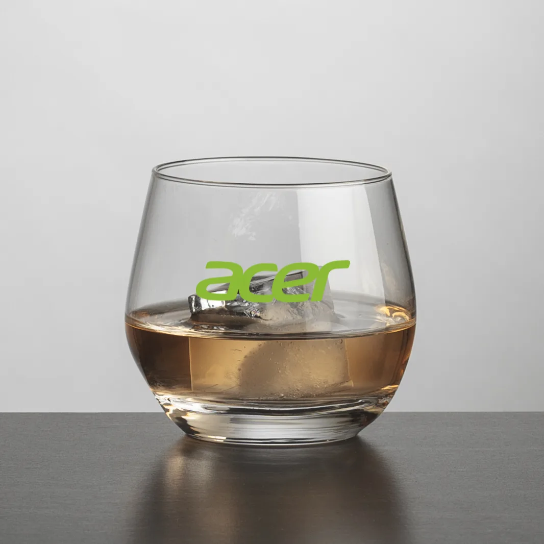 Glass Only, 1 Color, 1 Location Imprint, On-the-Rocks