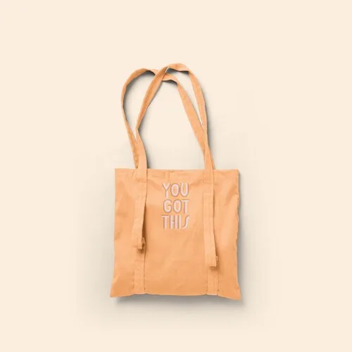 Main Squeeze Canvas/Denim Yoga Tote view 6