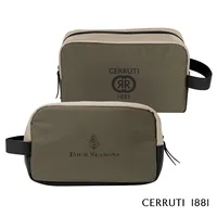 Cerruti 1881® Brick Cosmetic Bag — Khaki