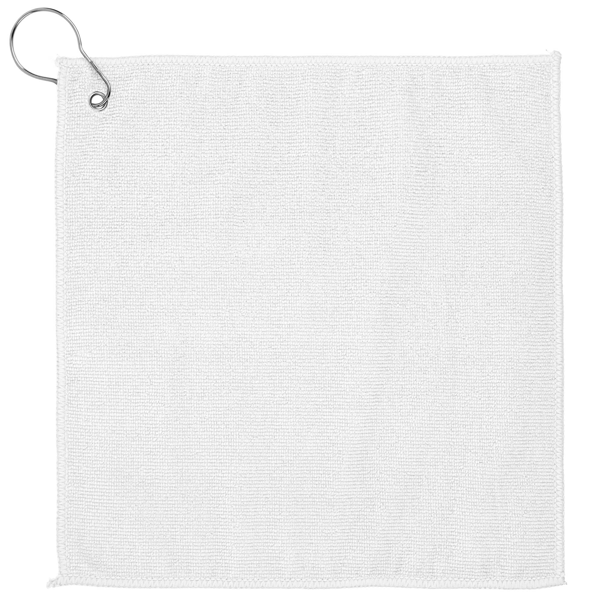 Spirit rPET Rally/Golf Towel w/Carabiner view 2