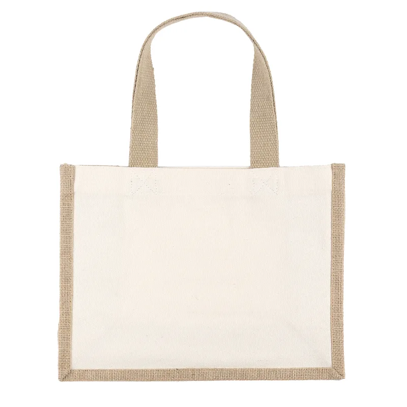 Reyna™ - Natural Tote - Screen Print (12" x 5" x 9")