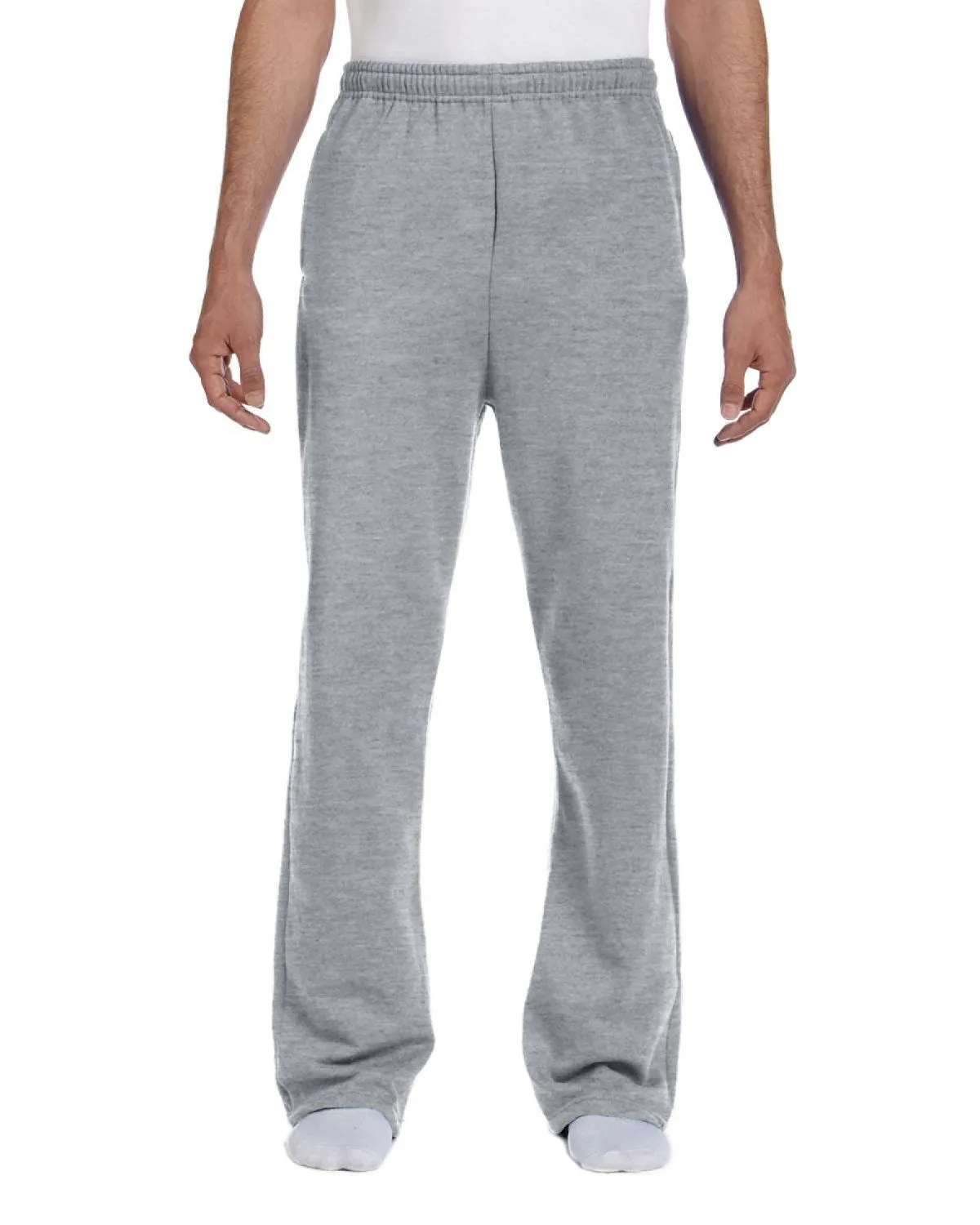Jerzees Adult NuBlend® Open-Bottom Fleece Sweatpant