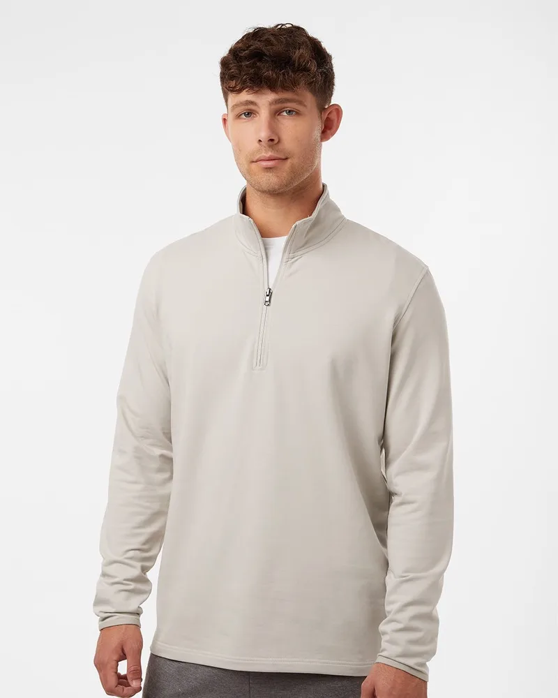 Independent Trading Co.® Men's Perform Quarter-Zip Pullover Sweatshirt view 2