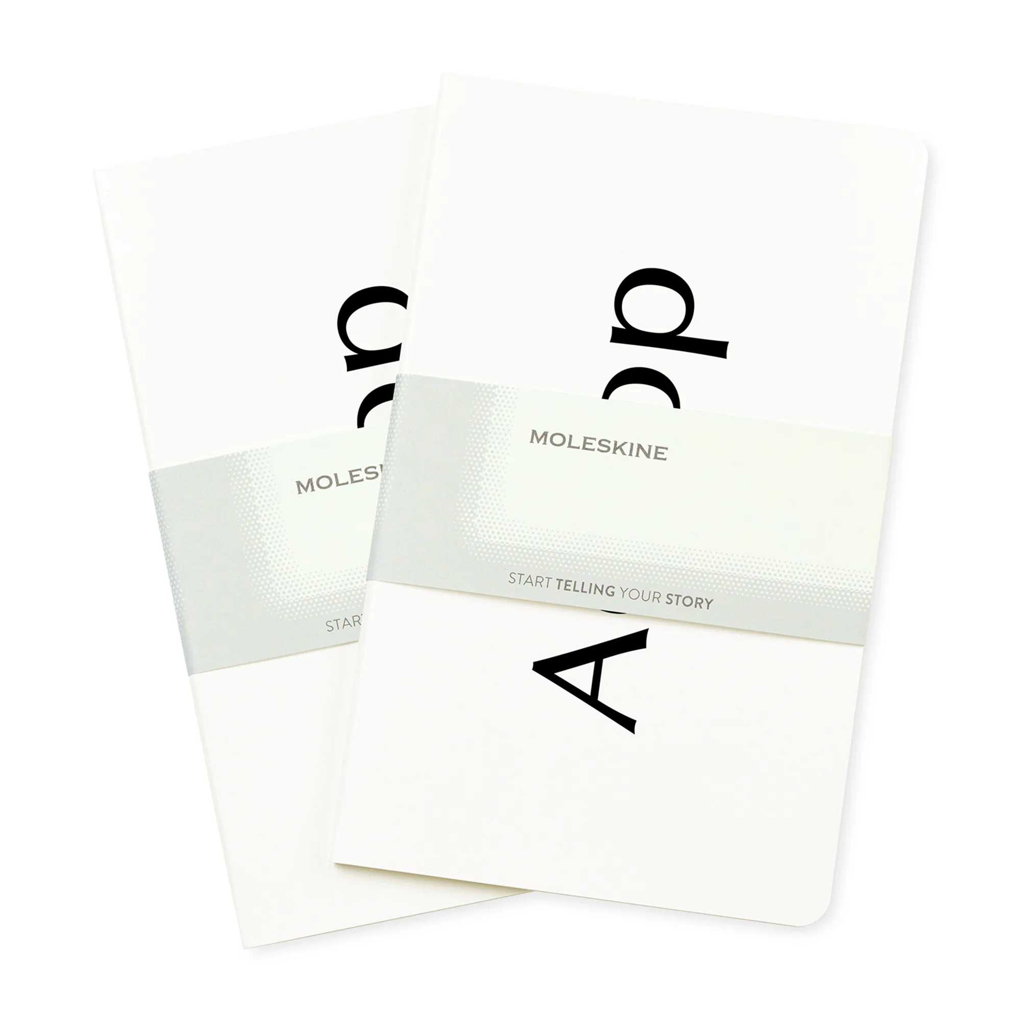 Moleskine® Large Volant 2-Pack - White