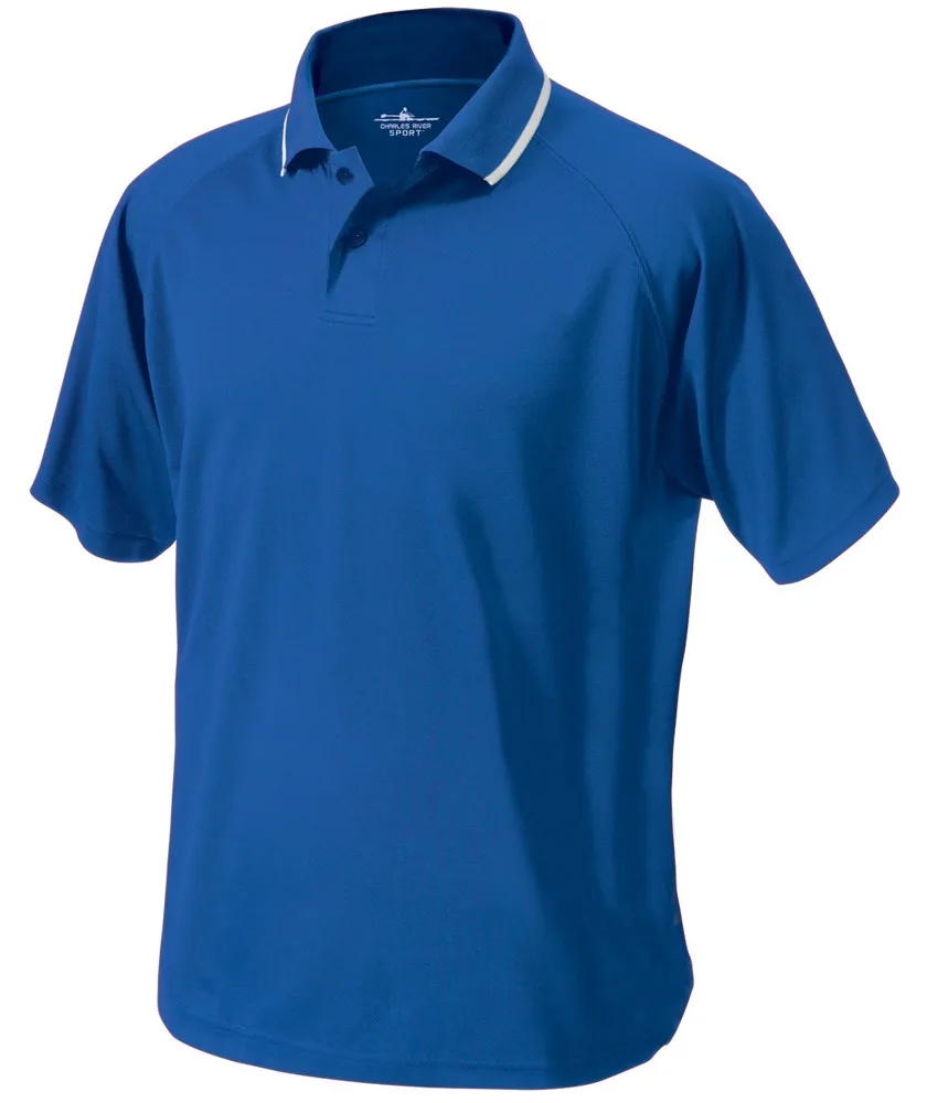 Men's Classic Solid Wicking Polo Shirt view 3
