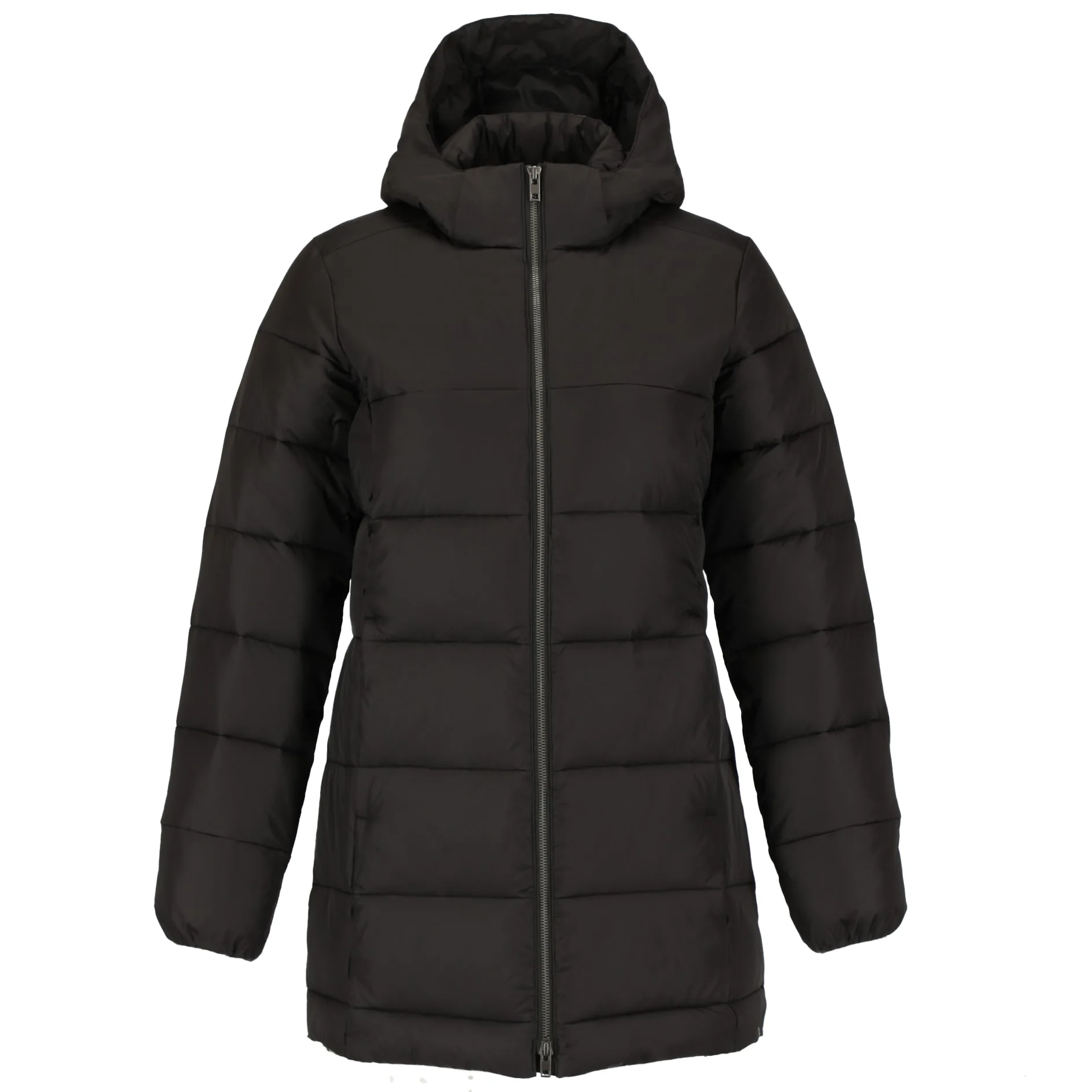 Womens GENEVA Eco Long Packable Insulated Jacket view 2