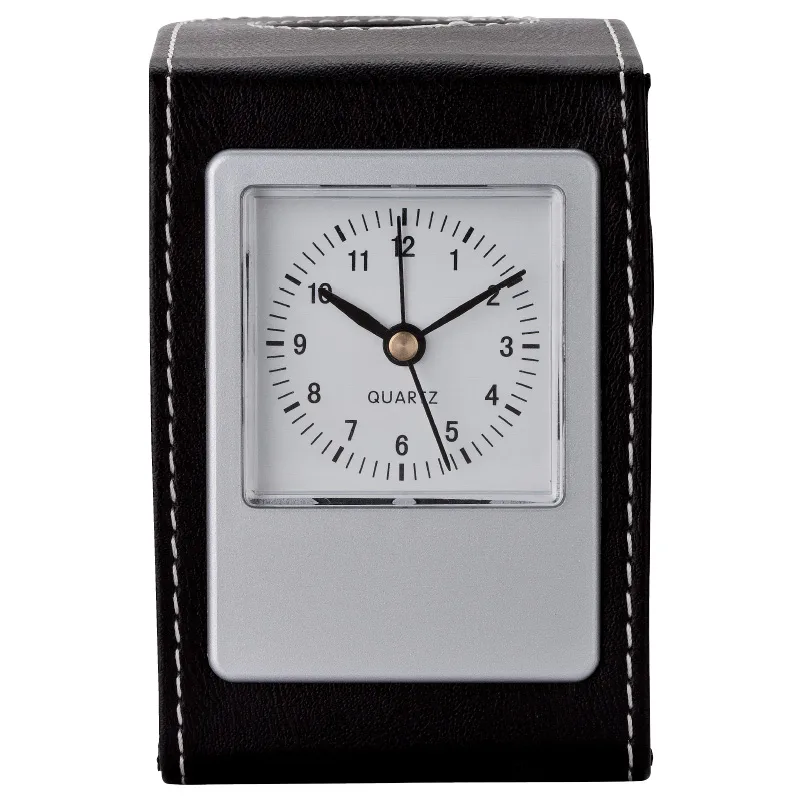 Alba Desk Clock & Pen Cup view 2