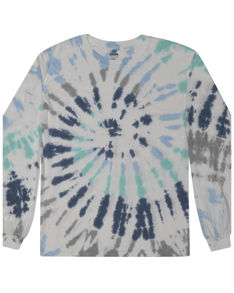Tie-Dye Youth Long-Sleeve T-Shirt view 7