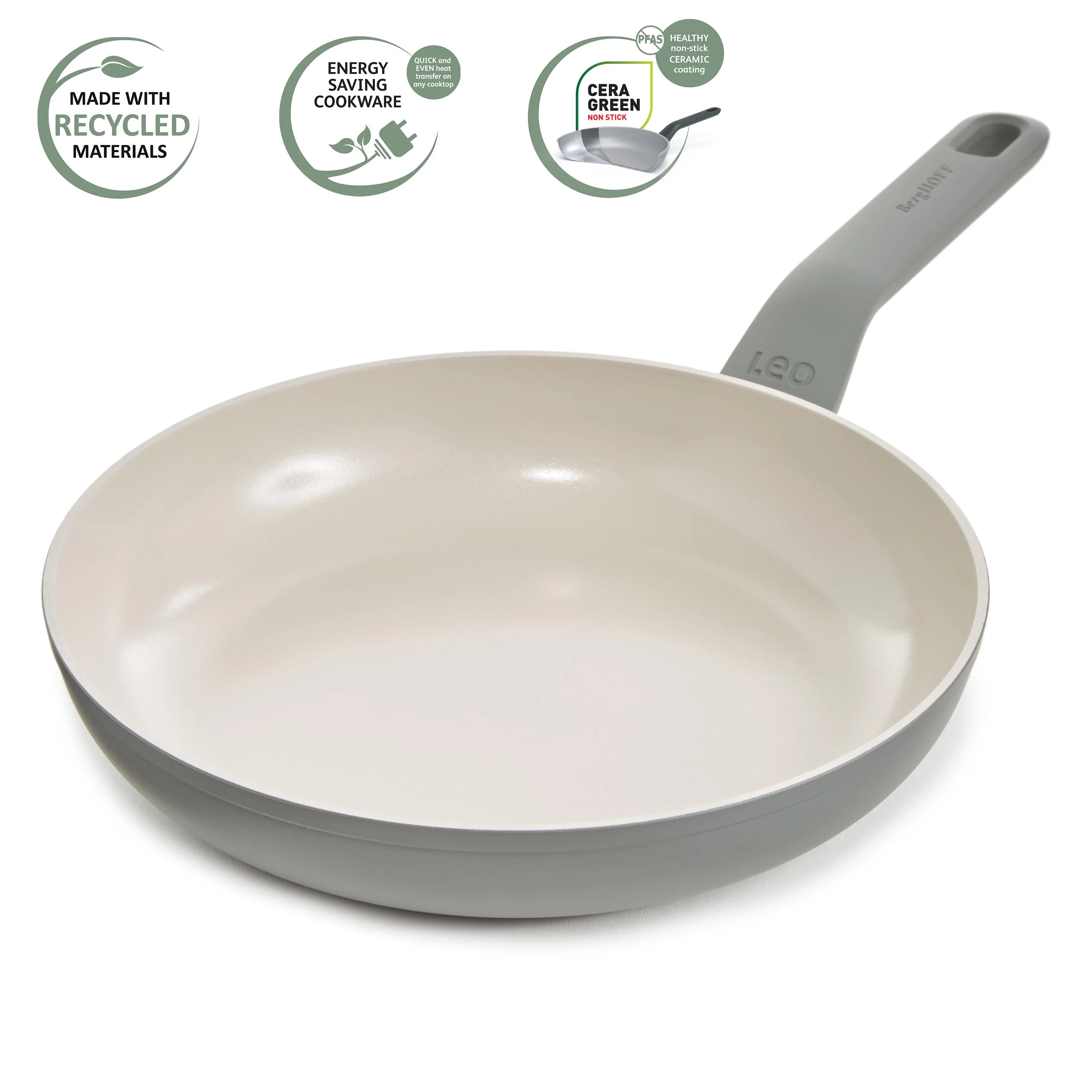 BergHoff Leo Balance 10" Alum Ns Frying Pan, Moonmist