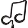 Double Note Inkbend Standard, Bent Pen