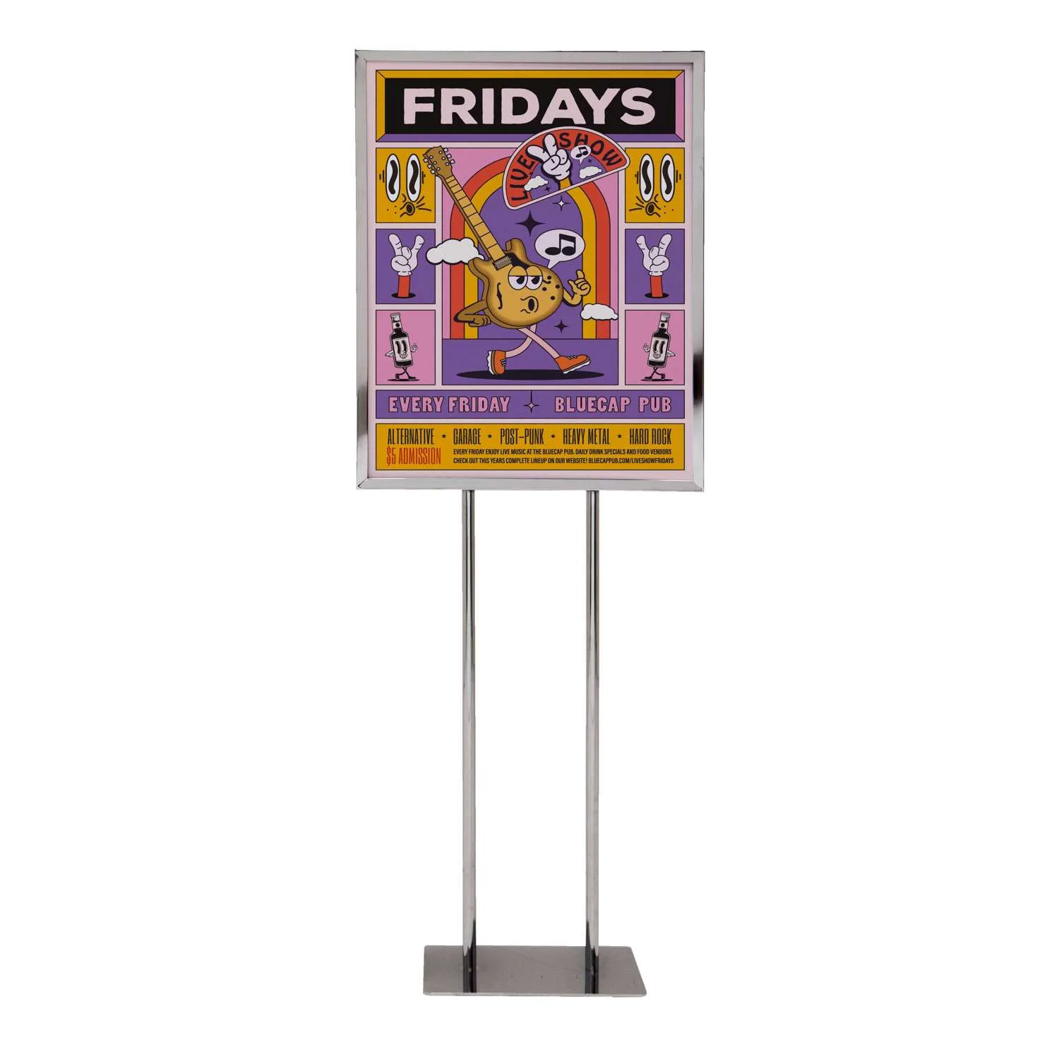 Flat Base Sign Kit view 3