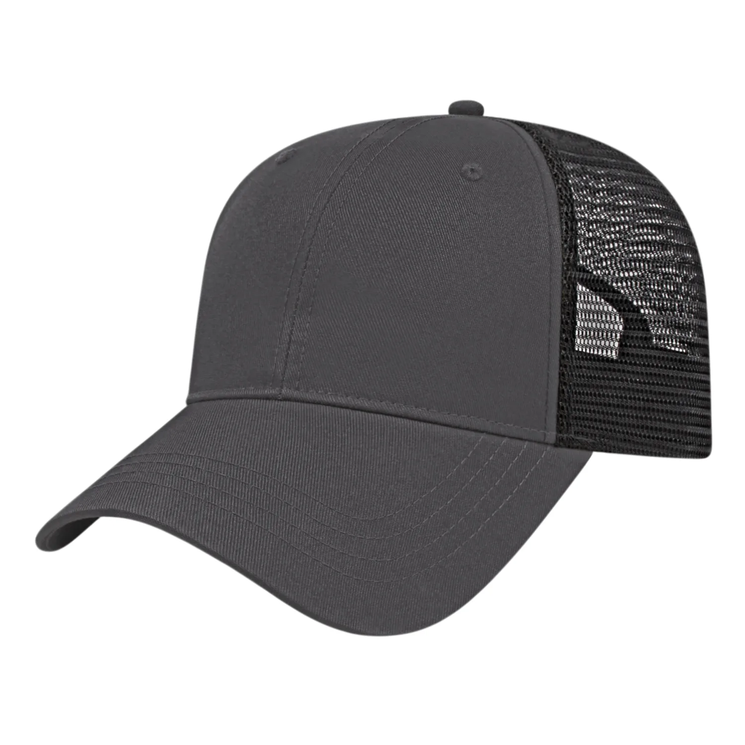 X-Tra Value Six Panel Polyester Trucker Cap view 2