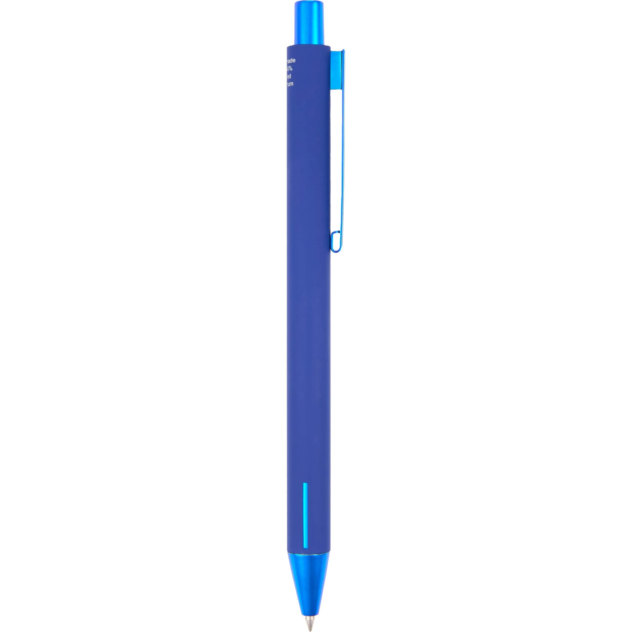 Halo Soft Touch Recycled Aluminum Gel Pen view 2