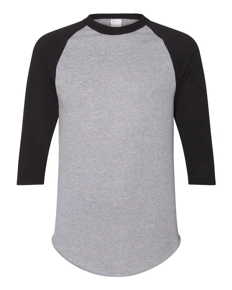 Athletic Heather Gray/Maroon Red
