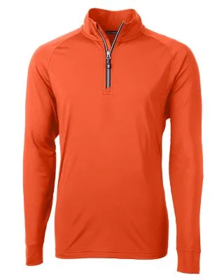Cutter & Buck Adapt Eco Knit Stretch Recycled Mens Quarter Zip Pullover view 4
