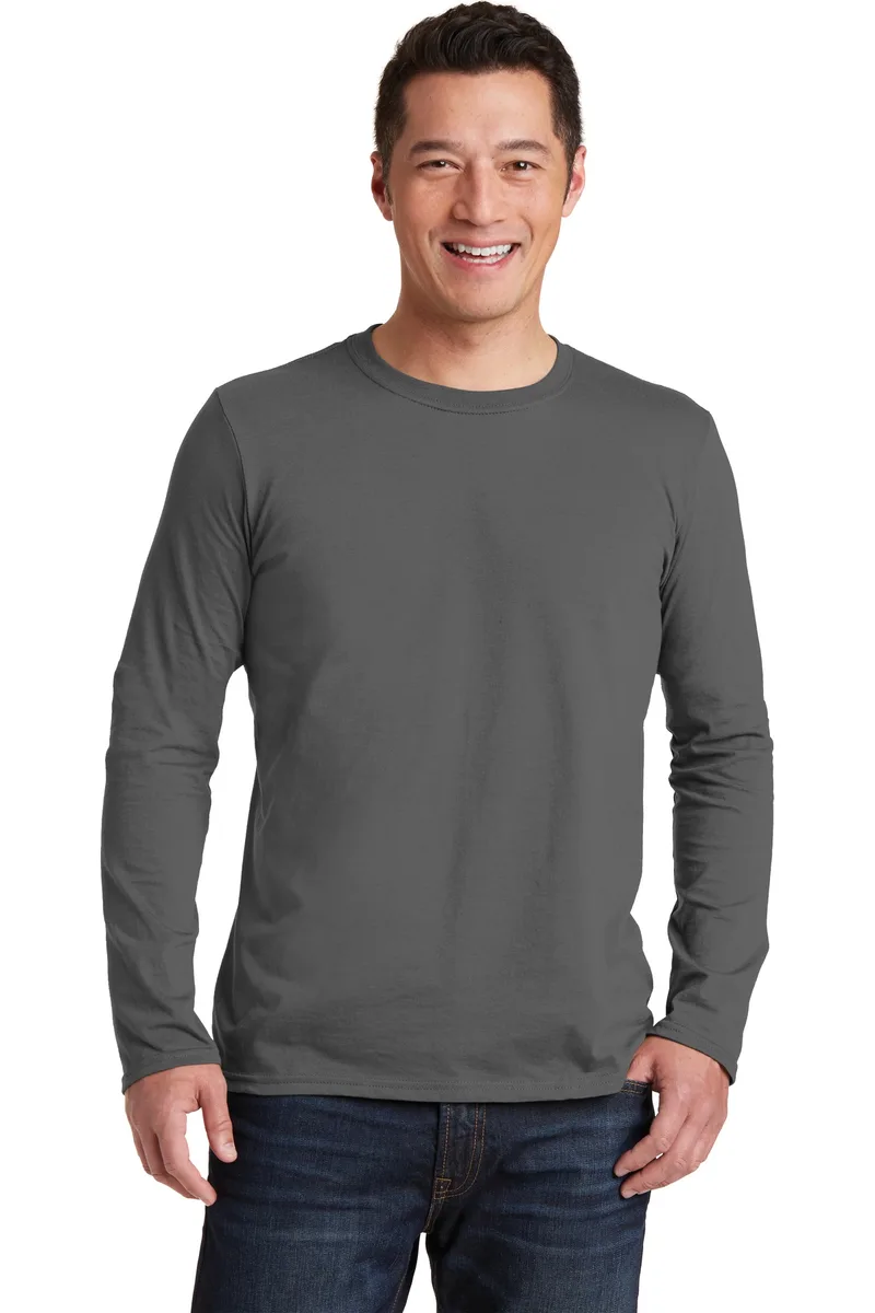 Gildan Softstyle® Long Sleeve T-Shirt. view 2