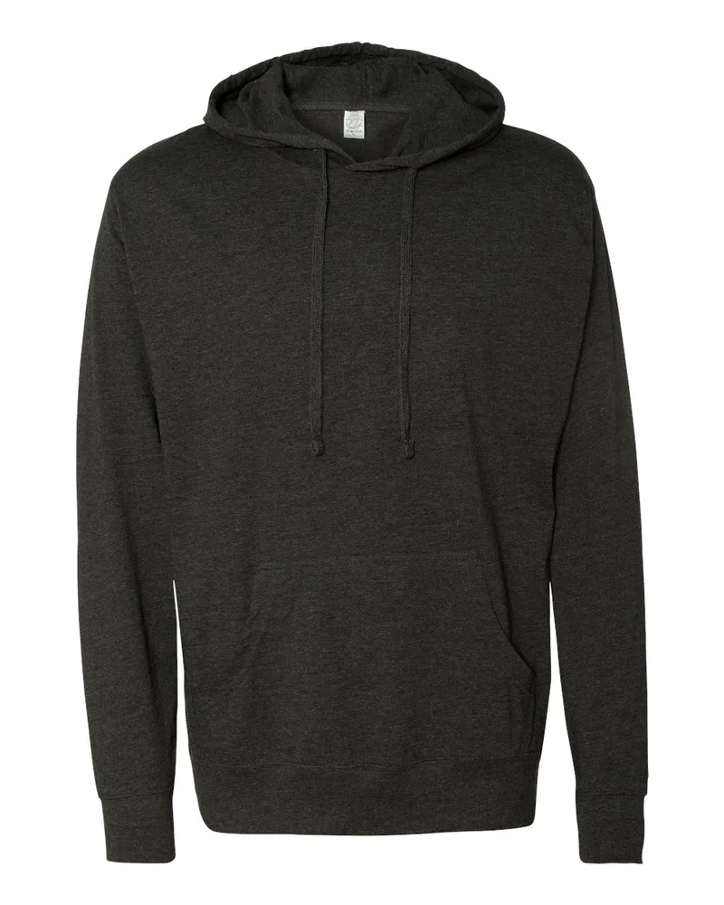 Independent Trading Co.® Unisex Lightweight Hooded Pullover T-Shirt view 4