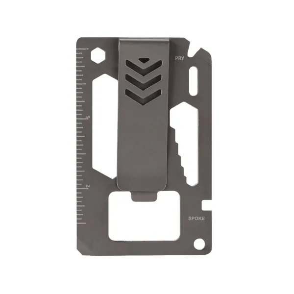 Bridger 9-in-1 Laser Engraved Money Clip Multitool view 3