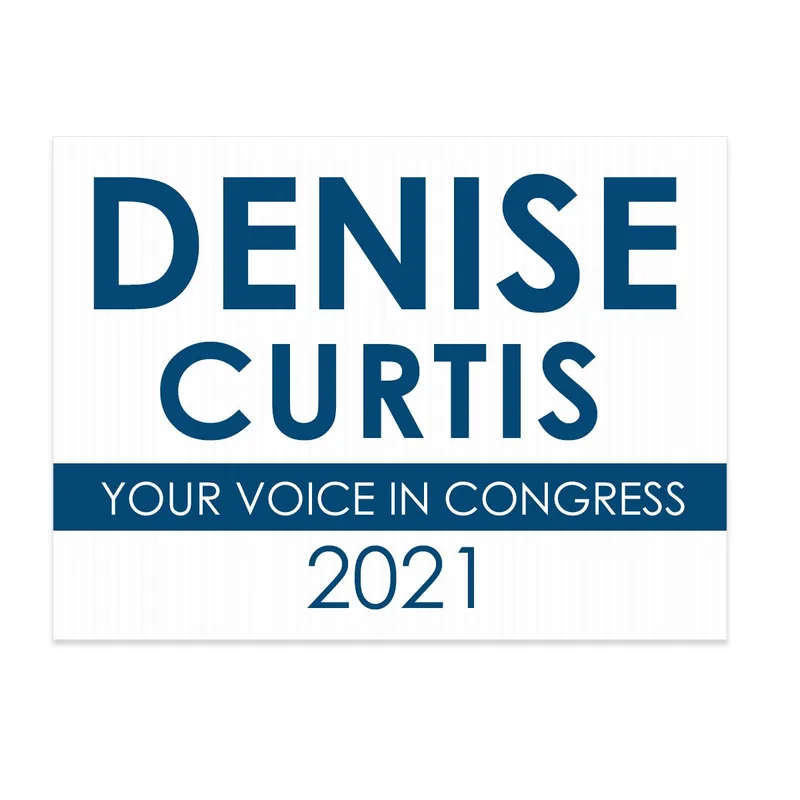 Yard Sign view 2
