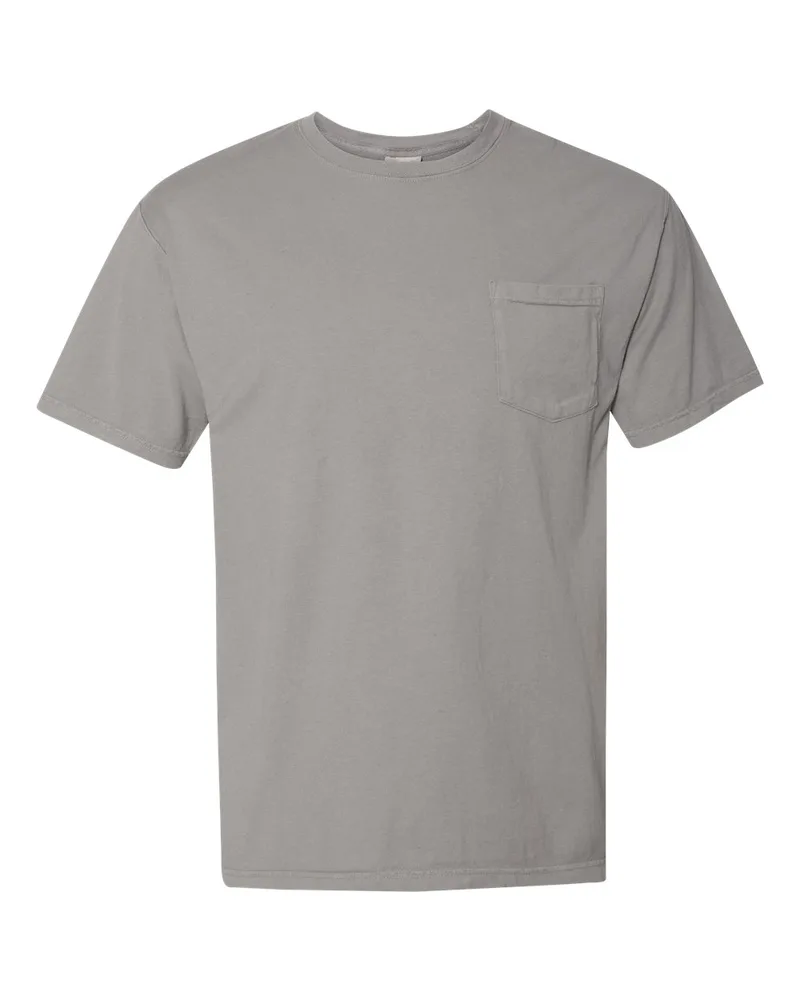 Hanes® ComfortWash™ Unisex Garment-Dyed Pocket T-Shirt view 3
