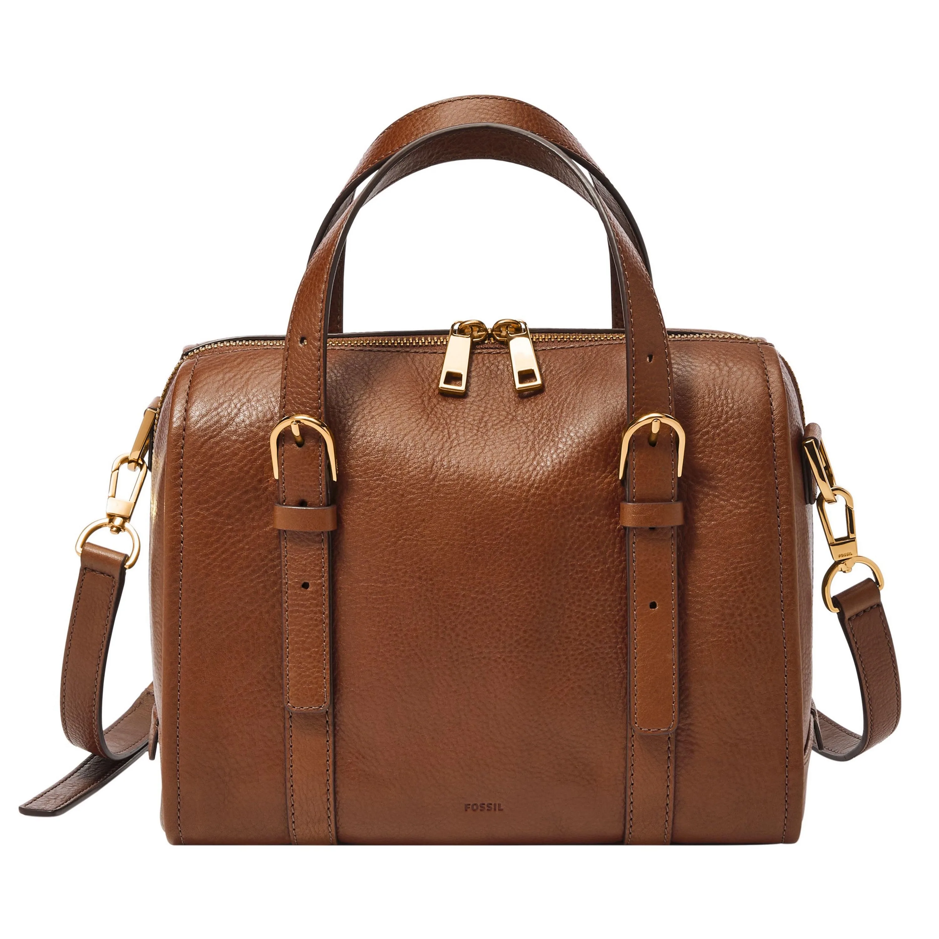 Fossil Carlie Satchel Brown