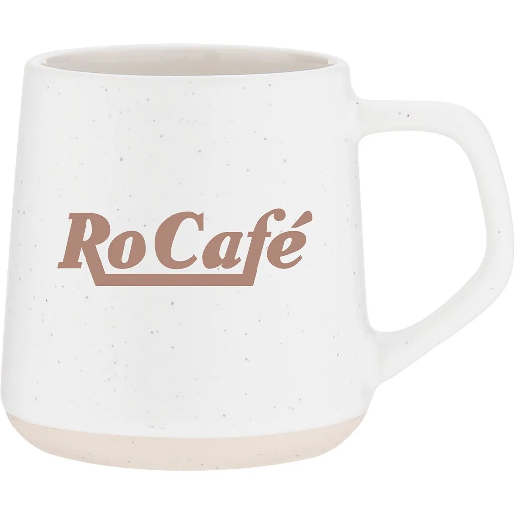 12 oz Woden Ceramic Mug