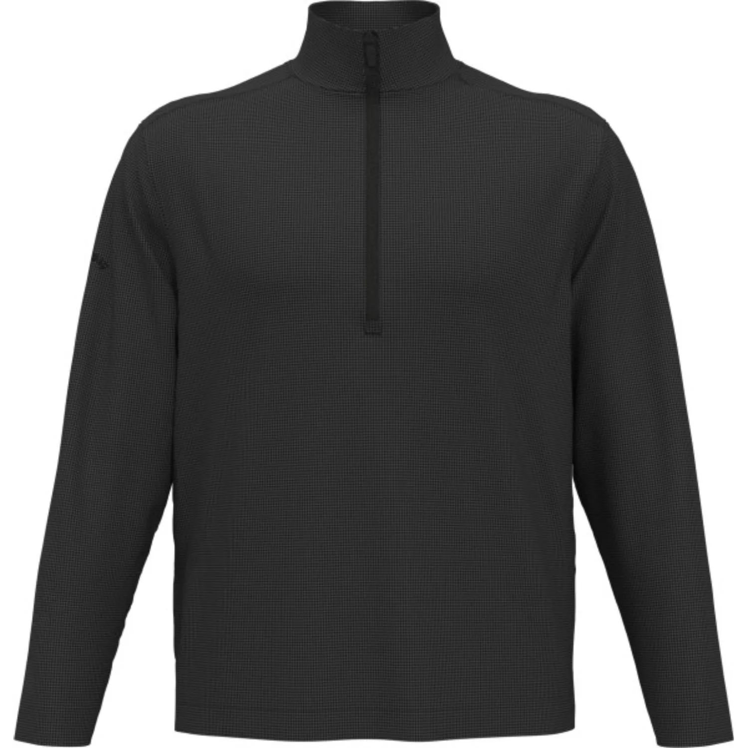 Callaway® Men's Houndstooth 1/4-Zip Golf Pullover view 2