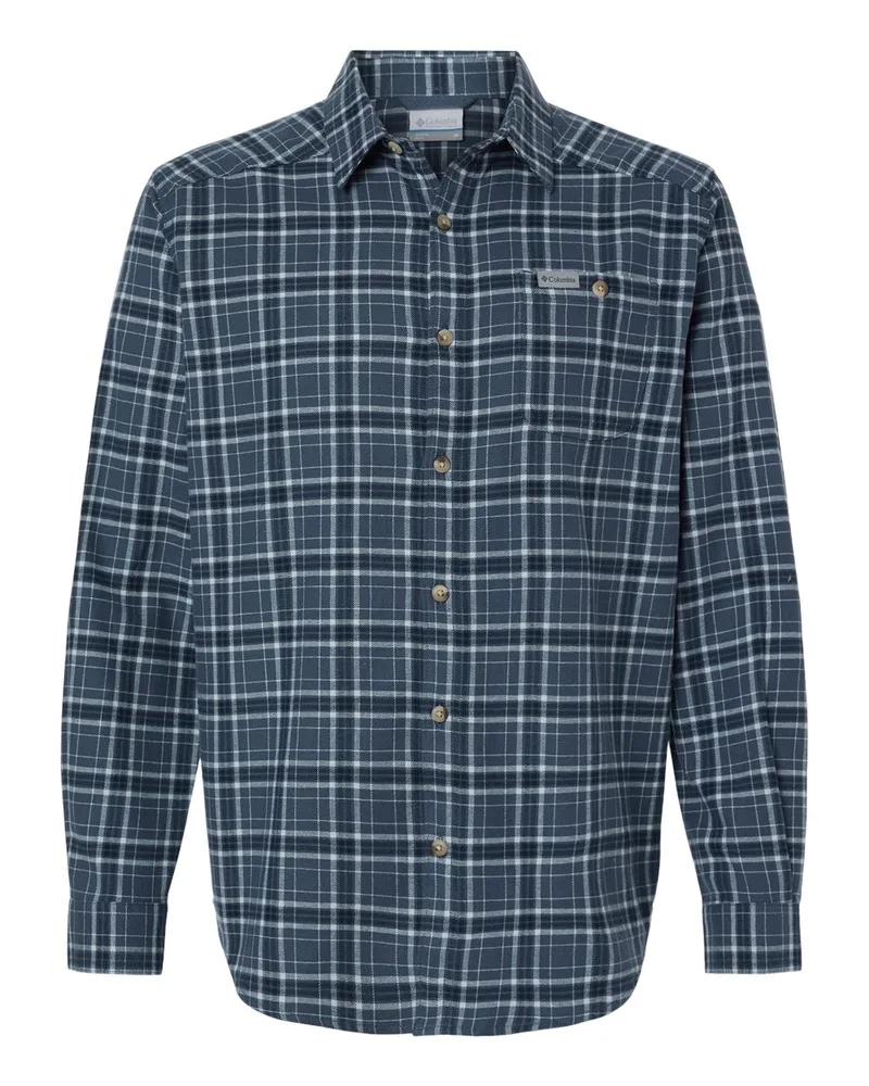 Columbia® Men's Cornell Woods™ Flannel Shirt view 5