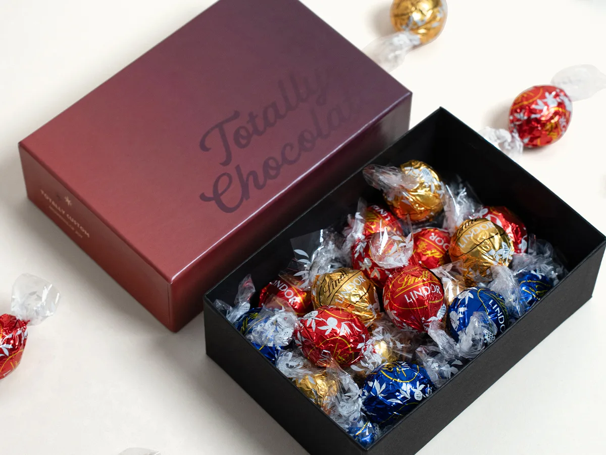 Delightful 2-Tiered Gift Tower with Luxury Custom Packaging view 6