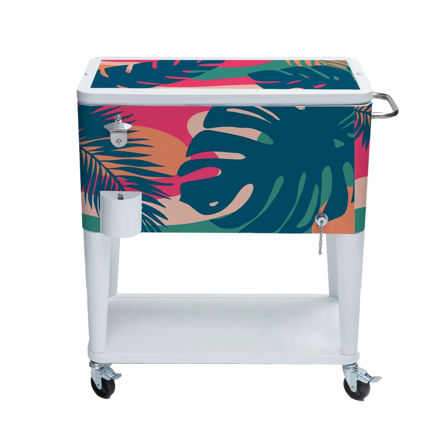 Raise the Bar Cooler, Wrap Graphic & Decals on Lid view 4