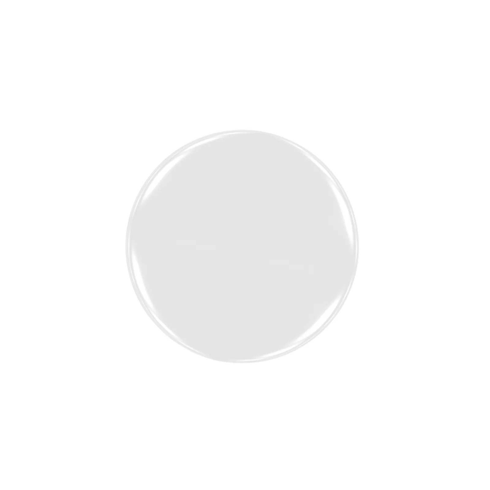 2 1/2" Round Flashing Button view 2