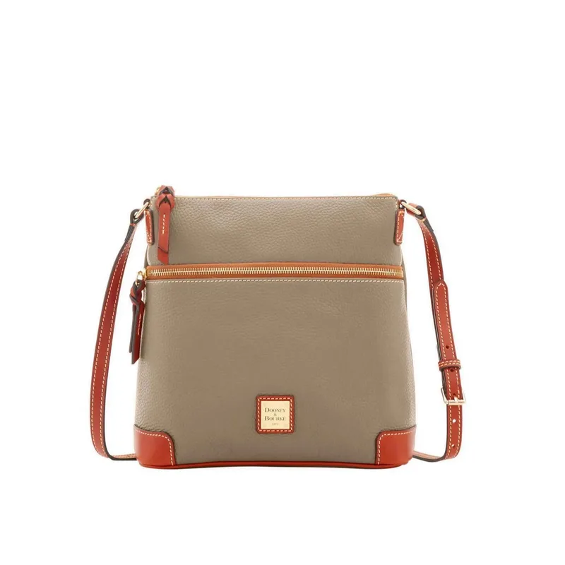 Dooney & Bourke Pebble Grain Crossbody Bag - Taupe Beige