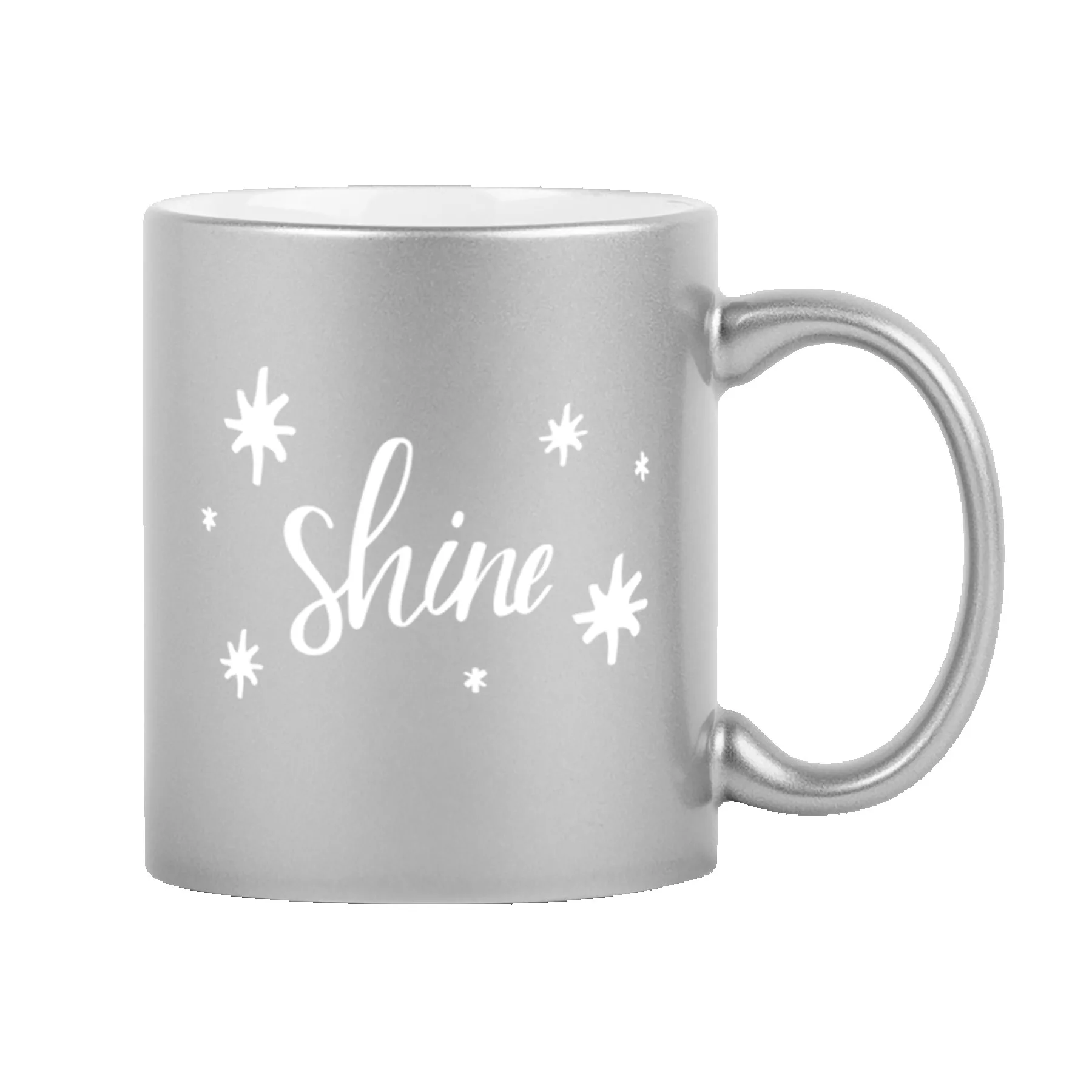 11 Oz. Metallic C-Handle Creative Mug view 3