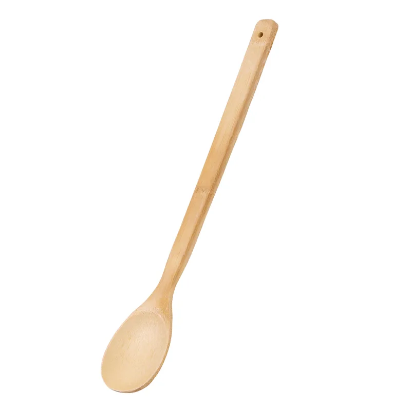 KitchenSupply Joyce Chen - Burnished Bamboo Mixing Spoon, 18-Inch