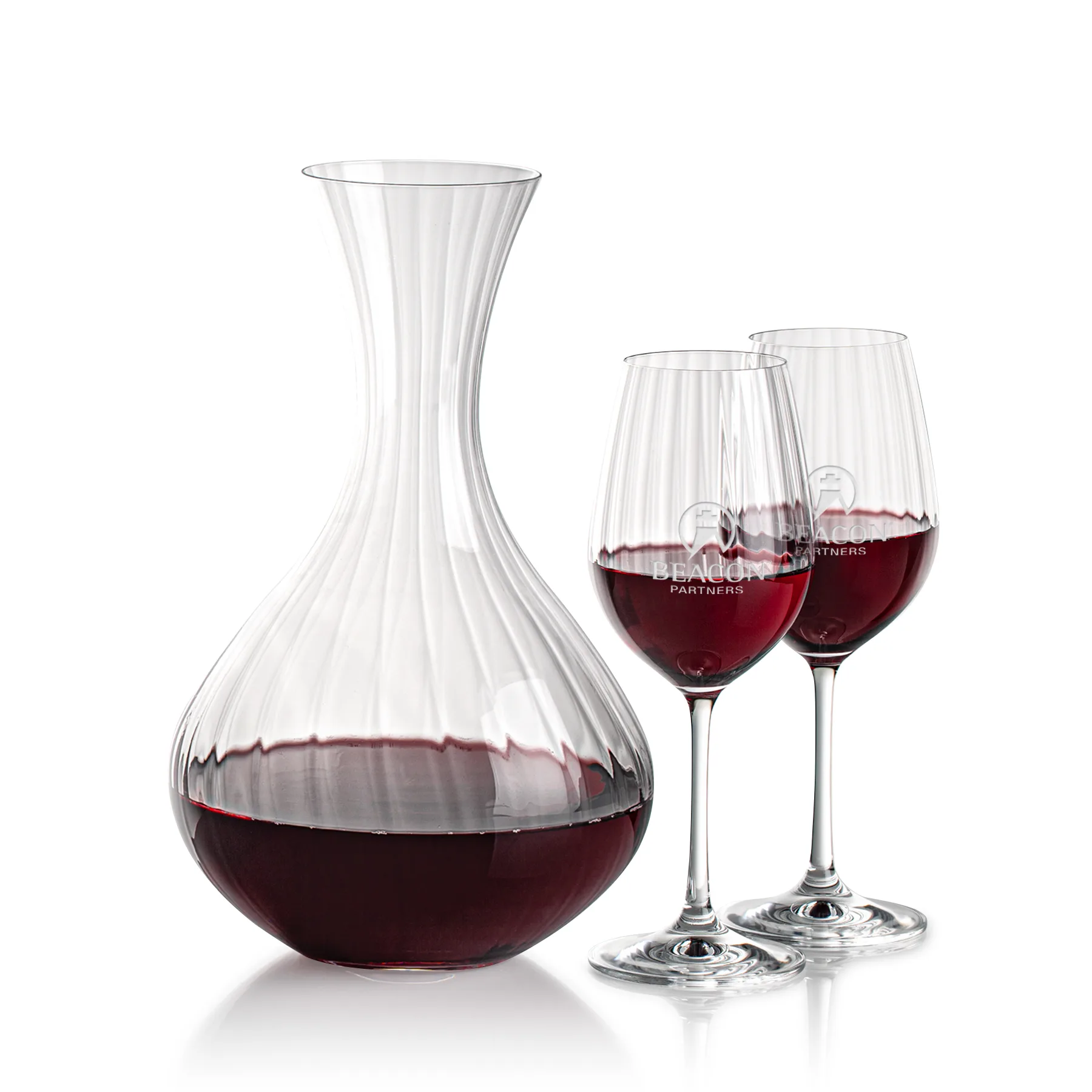 Stemmed Set, Amerling Wine Set, Carafe & 2 Wine