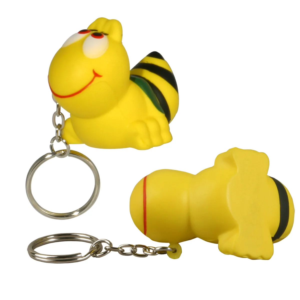 Bee Stress Reliever Key Chain view 2