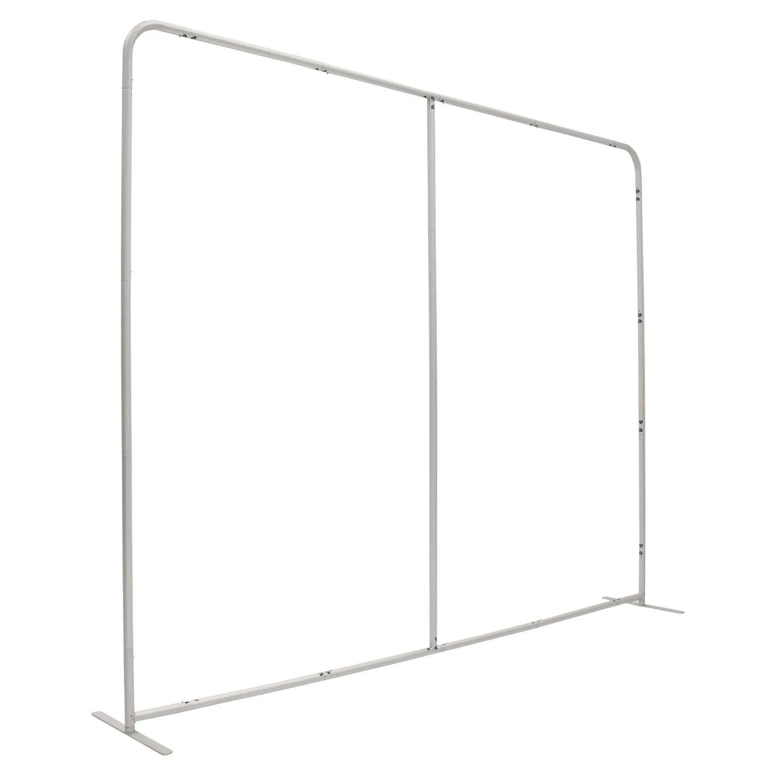 10'W x 90"H EuroFit Straight Wall Hardware