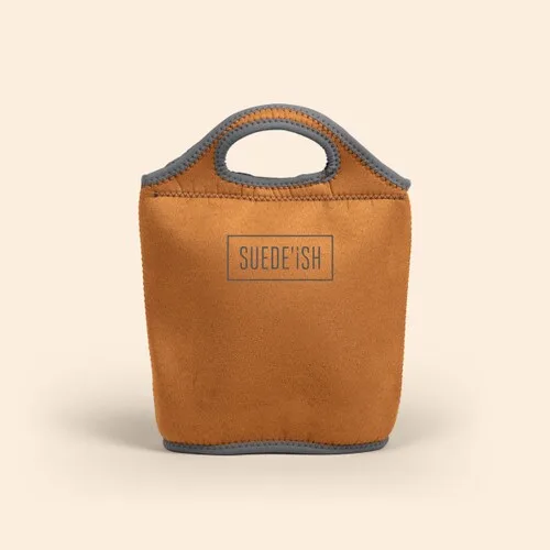 Venti Suede-ish Neoprene Lunch Bag
