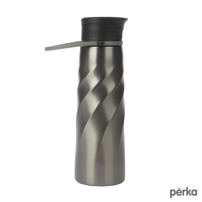 Perka Tristan 34 oz./1L Single Wall Stainless Steel Sport Bottle view 2