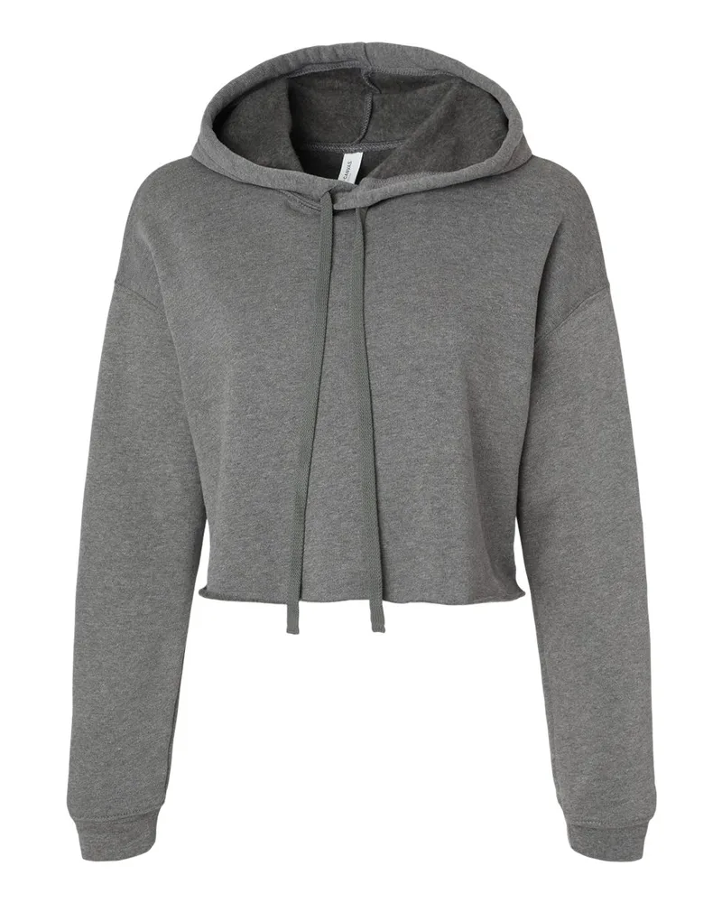 Bella+Canvas® Women's Cropped Fleece Hoodie view 6