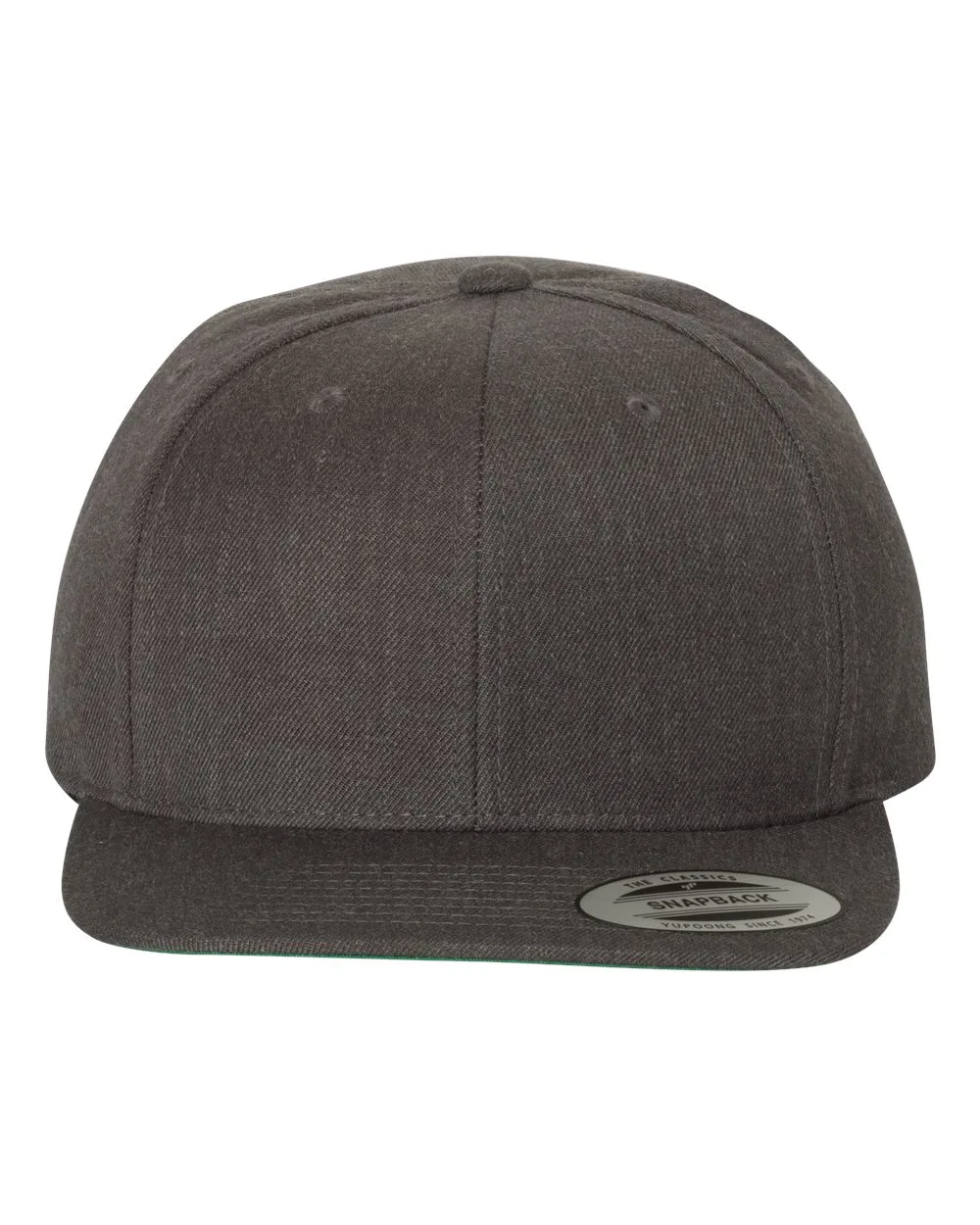 YP Classics™ Premium Flat Bill Snapback Cap view 5