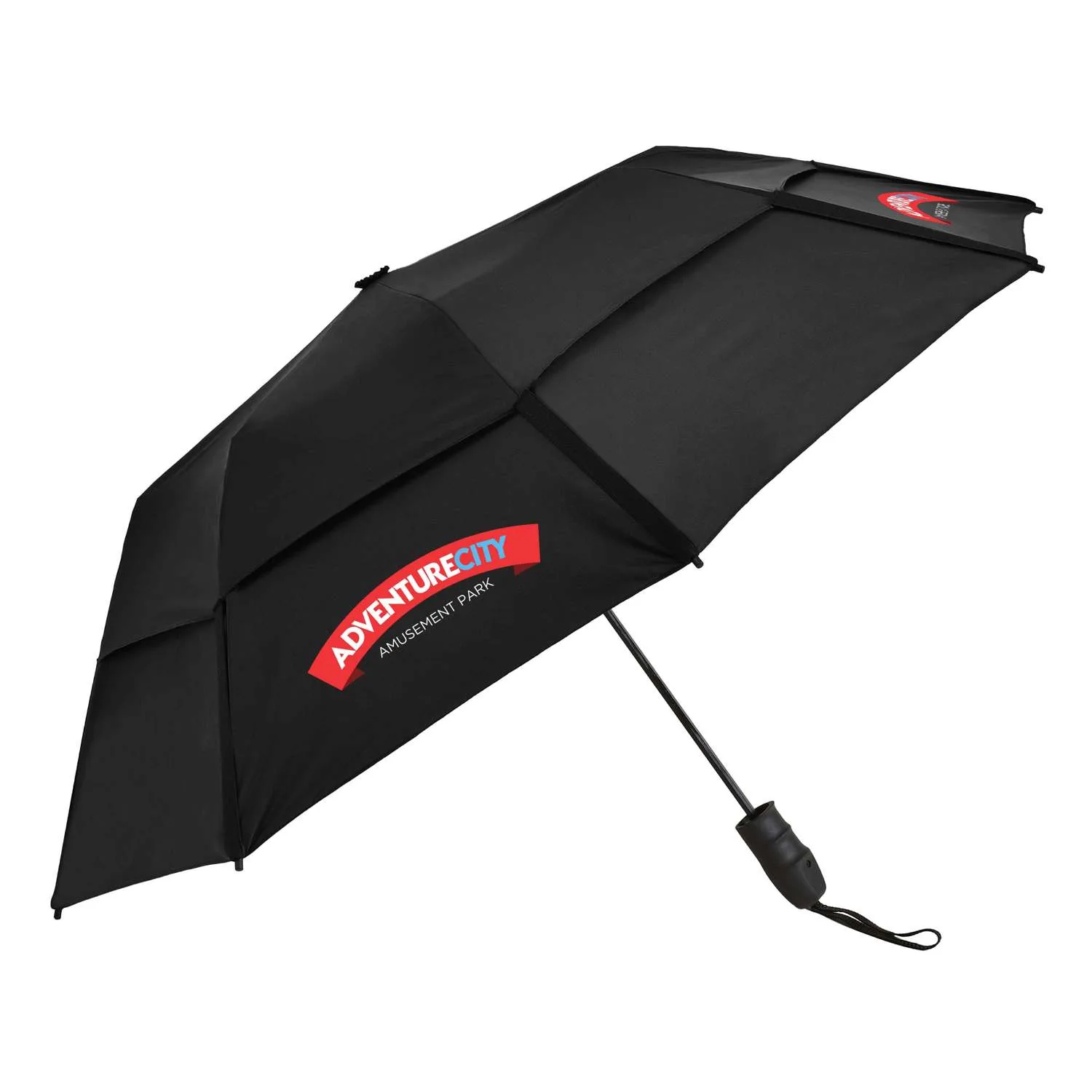 Folding Challenger III Umbrella (4 Imprints)
