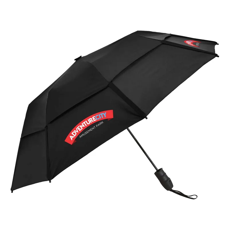 Folding Challenger III Umbrella (4 Imprints)
