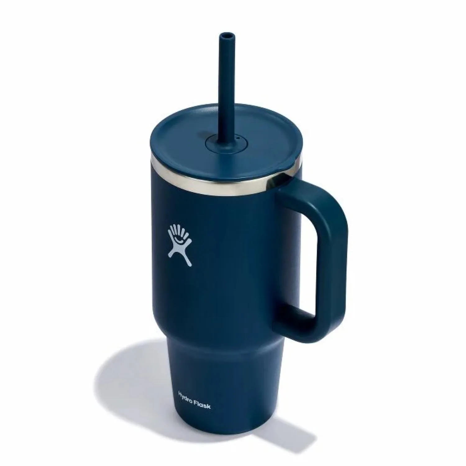 32 oz Hydro Flask® Stainless Steel Insulated Travel Tumbler w/ Handle & Straw view 2