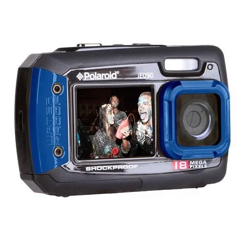 Polaroid™ Waterproof Digital Camera w/Dual 2.7"/1.8" Screen