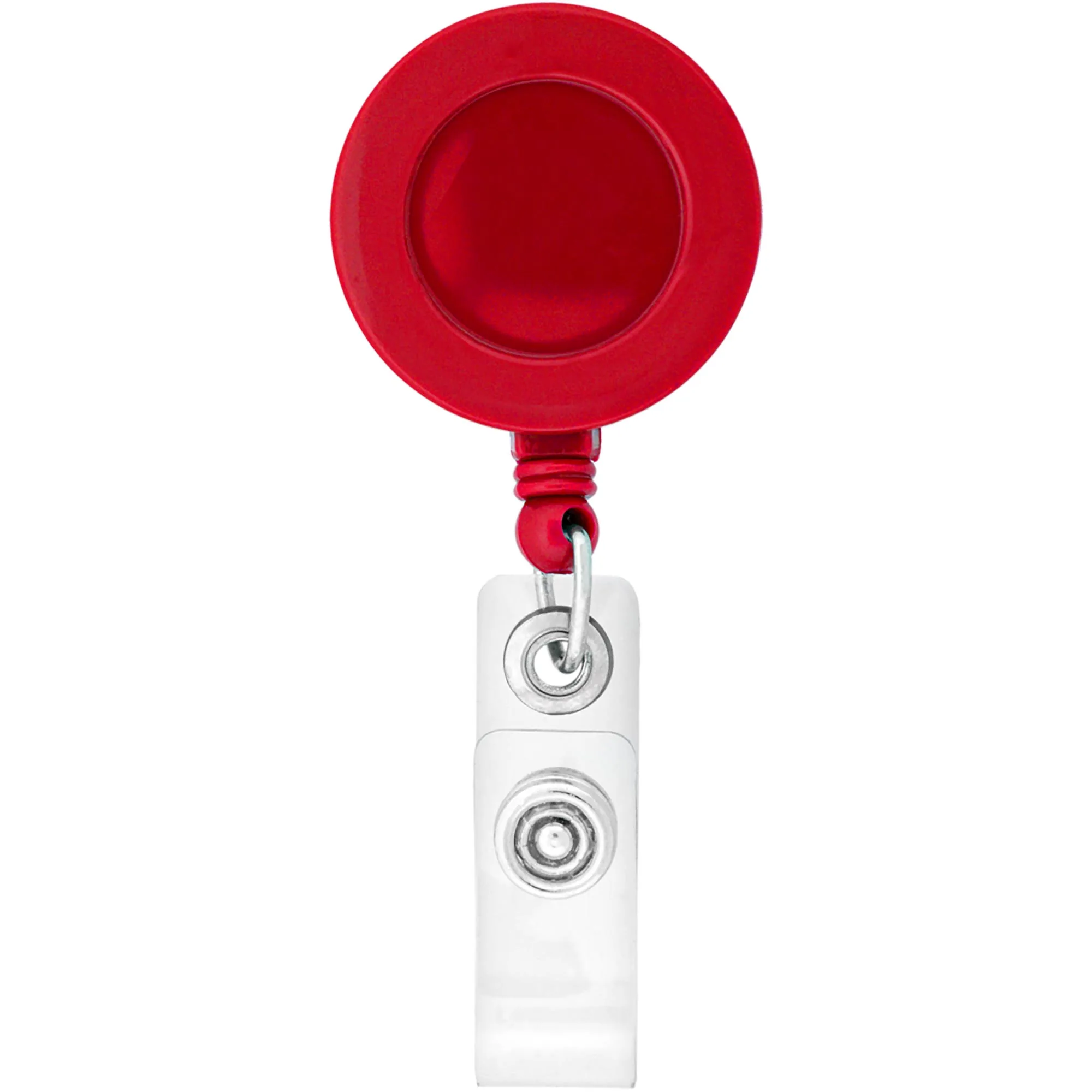 Round Retractable Badge Holder view 4