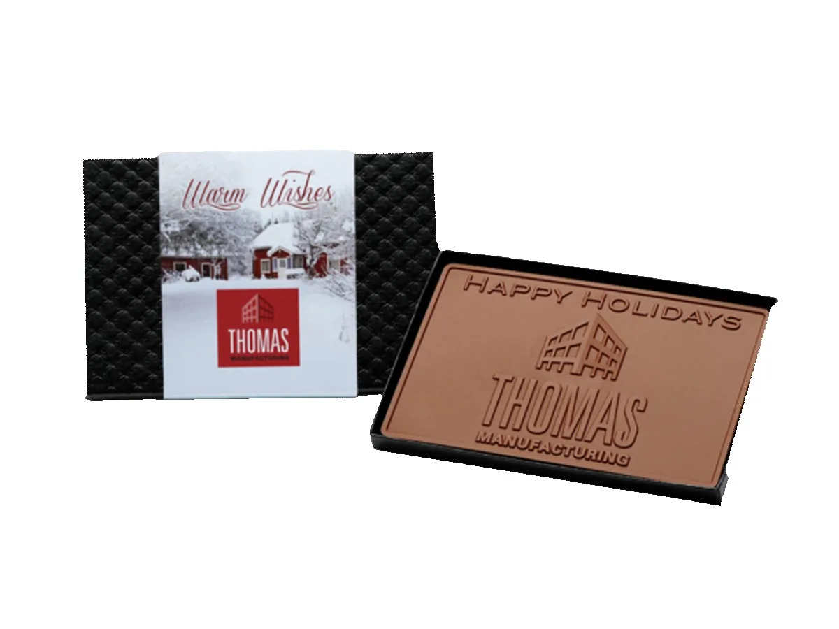 3oz. Chocolate Bar with 4"x6" Gift Box