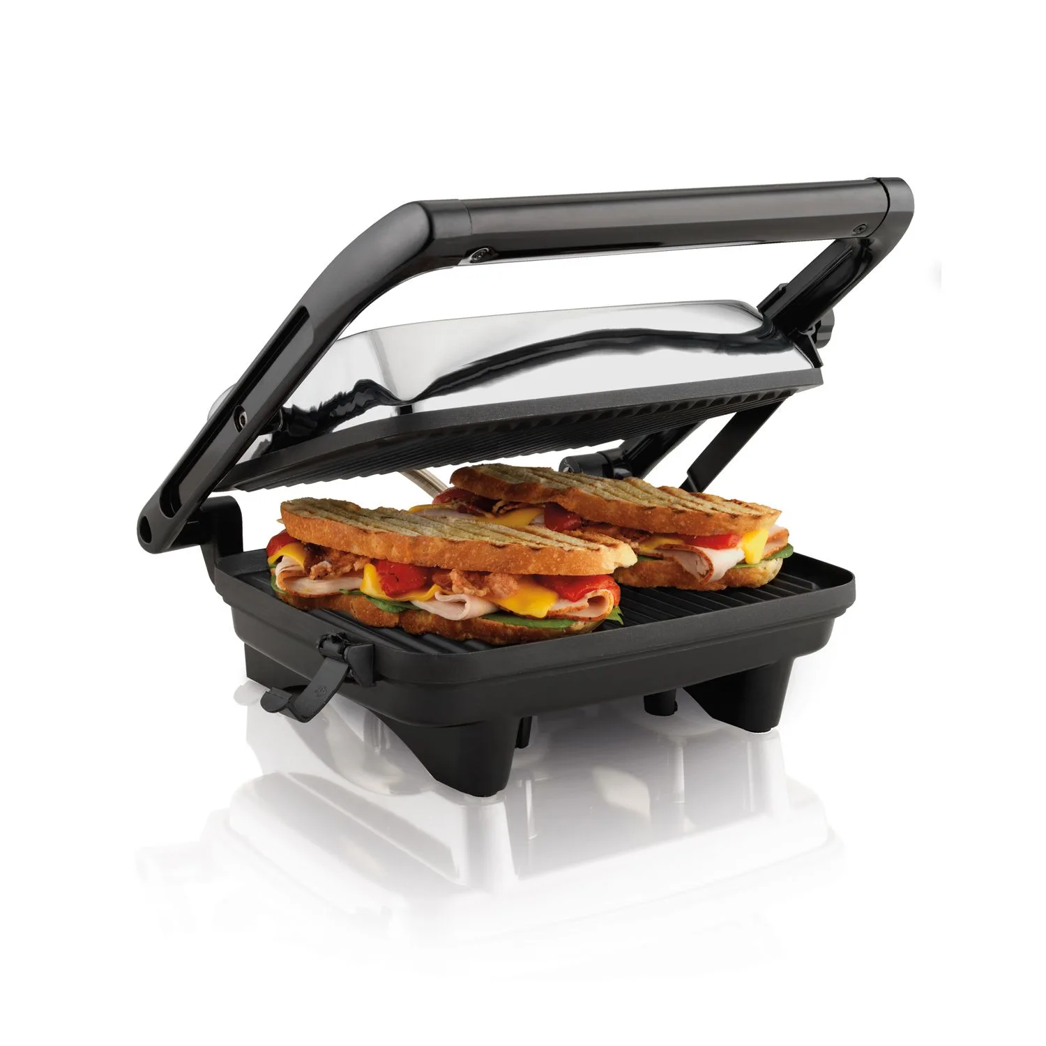 Hamilton Beach® Panini Press Gourmet Sandwich Maker