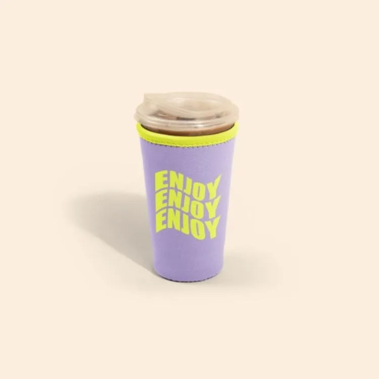 Coffee Sleeve - Large - Solid Neoprene view 3