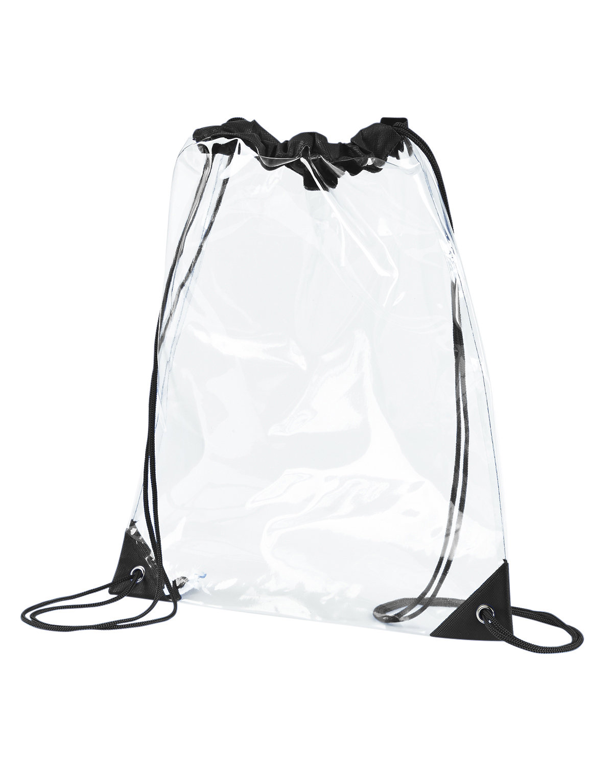 BAGedge PVC Clear Drawstring Bag